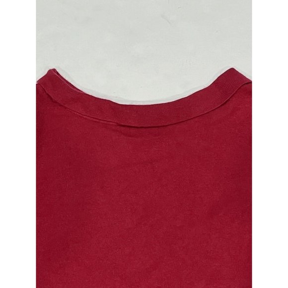 Vintage Red Torrid Angora Lambswool Blend Scoop Cowl Neck Sweater Bow Size 3 - Picture 8 of 15